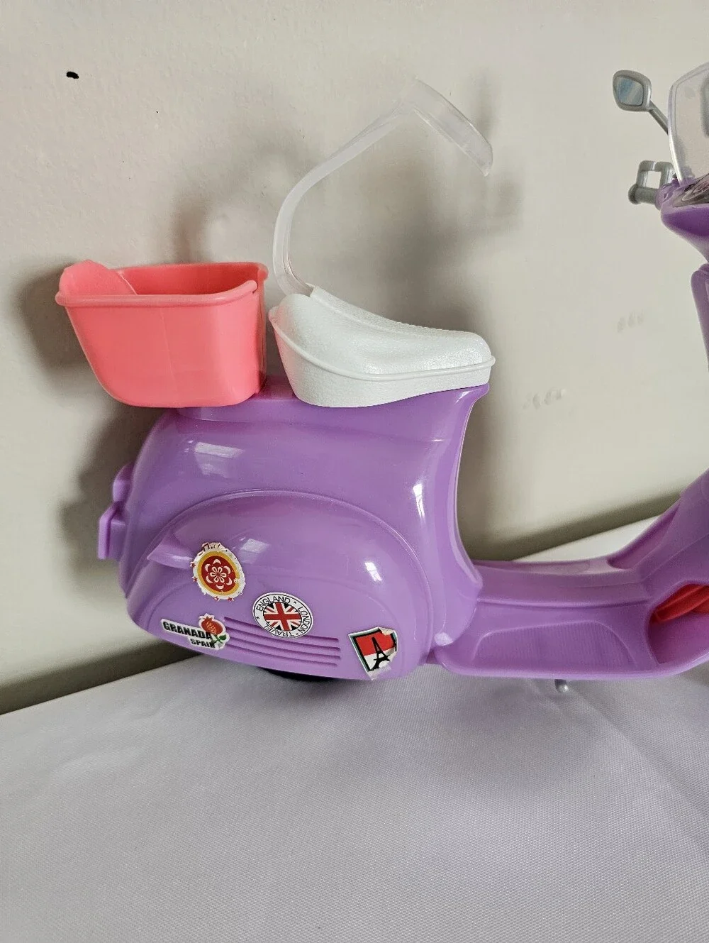 Barbie Purple and Coral Scooter Toy